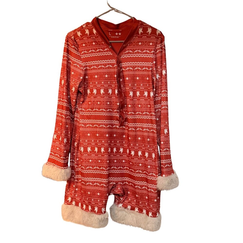 BEYONCE - Been Country Fur Romper PJ • Official Holiday Merch • LARGE - Picture 5 of 5